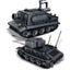 Tank Assault Mortar Model Building Blocks Set