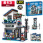 Japanese City Street View Building Block Set