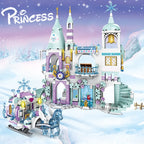 Princess Luxury Ice Castle Building Blocks Set