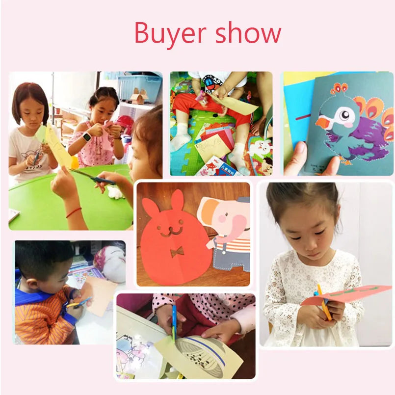 54-Pages Montessori DIY Kids Craft Toy Set