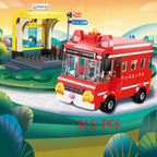 Bus City UK Building Blocks Set