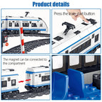 Electric Rail Remote Control Building Blocks Train Track Set