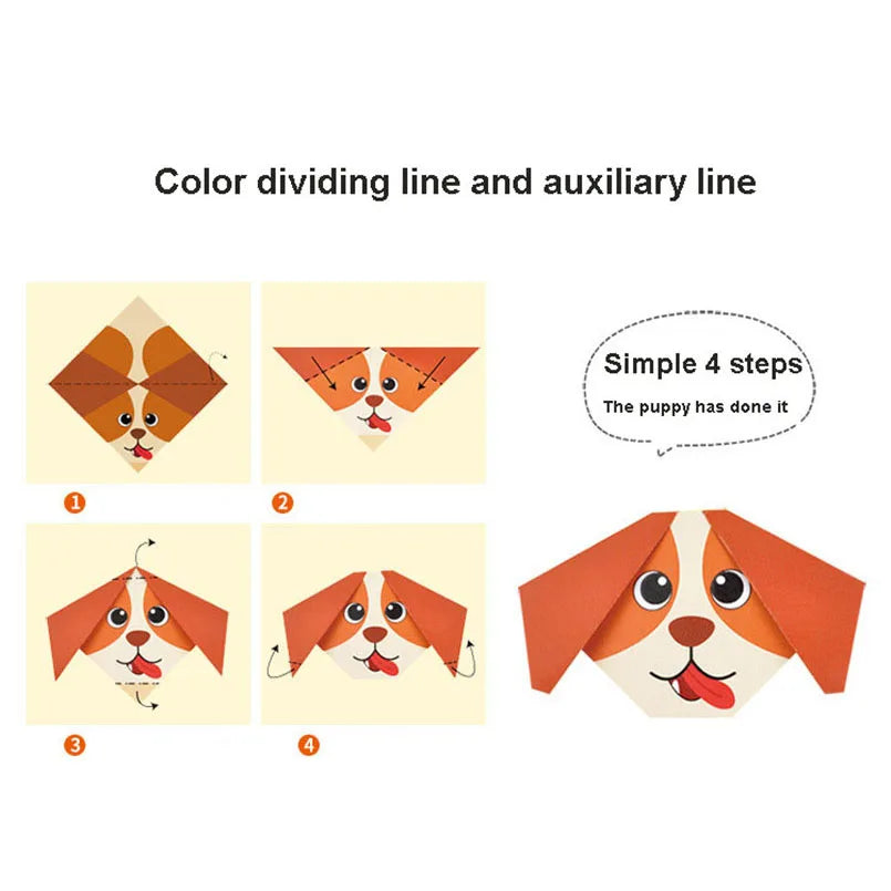 54-Pages Montessori DIY Kids Craft Toy Set