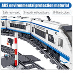 Electric Rail Remote Control Building Blocks Train Track Set