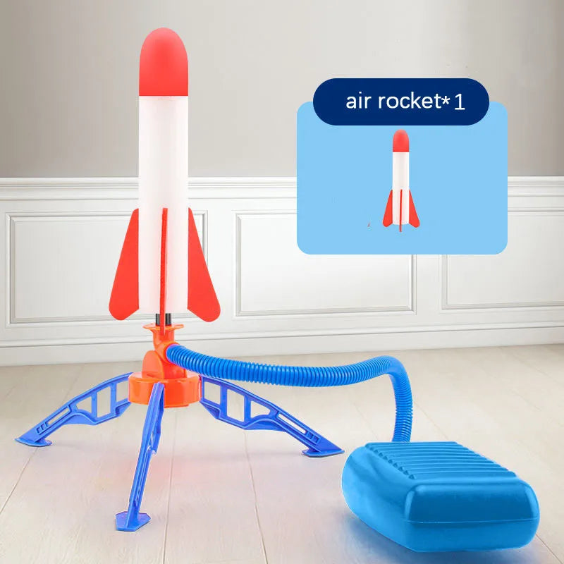 Kid Air Rocket Foot Pump Launcher – Outdoor Sports & Fun Toy