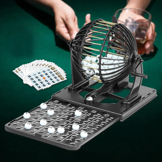 Bingo Lottery Machine Cage Main Image