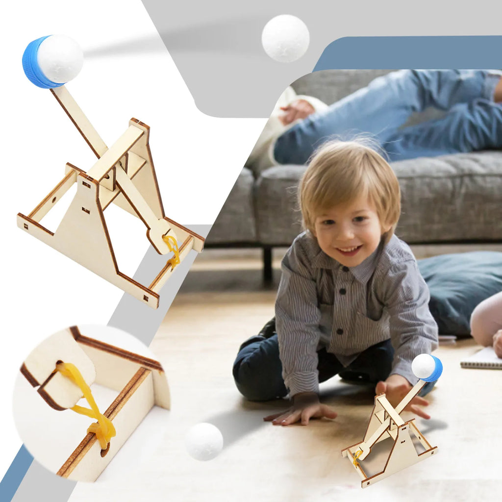 DIY Wooden Catapult Model Kit