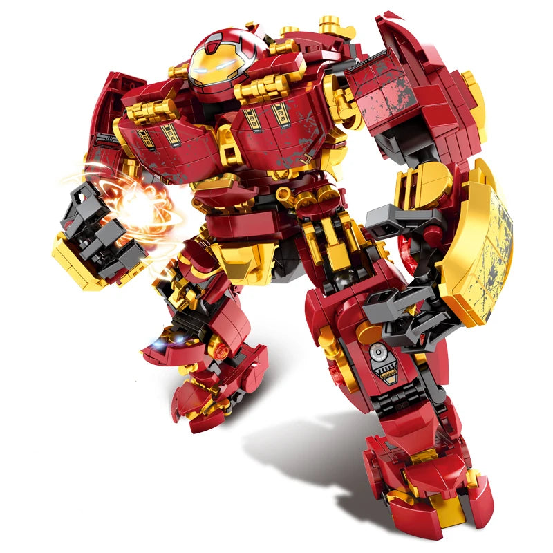 Superheroes Building Blocks Robot Model Set