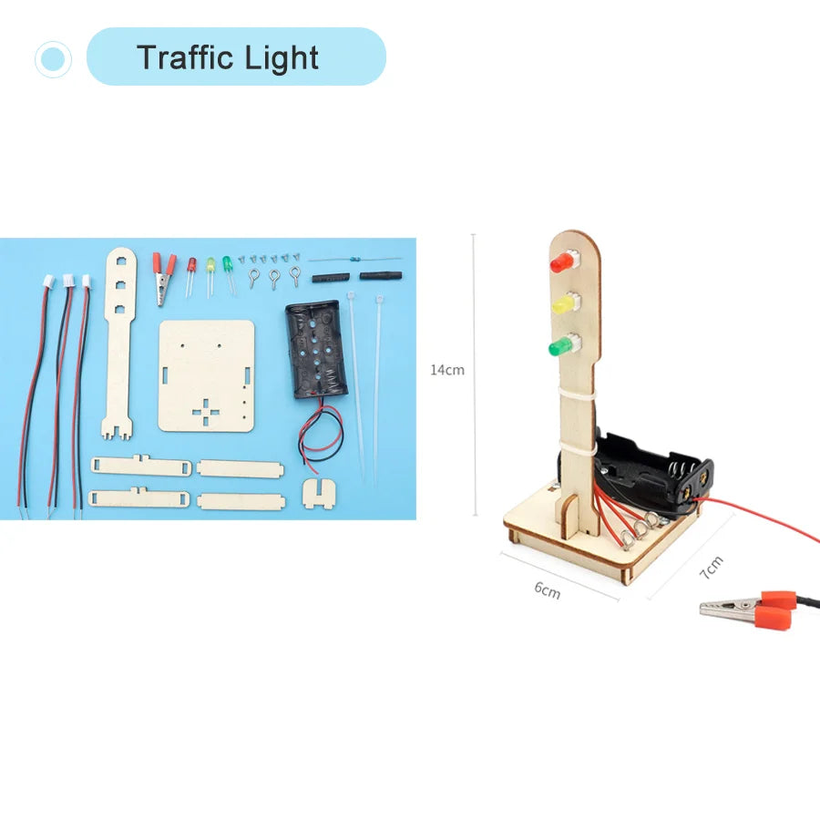 DIY Traffic Light Science Kit