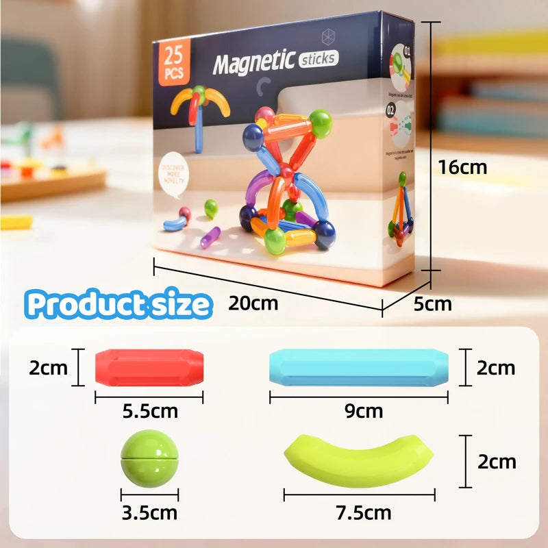 Magnetic Constructor Blocks Set