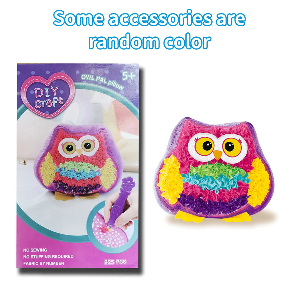 DIY Handmade Plush Pillow Kit