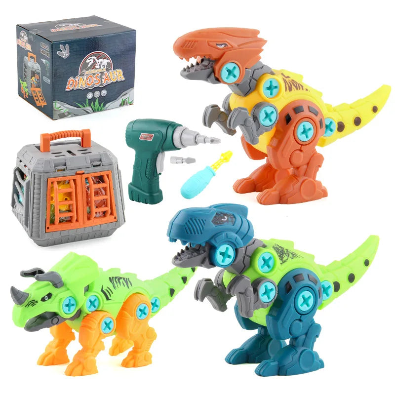 DIY Assembled Dinosaur Building Block Toy