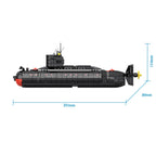 Nuclear Submarine Building Blocks Kit