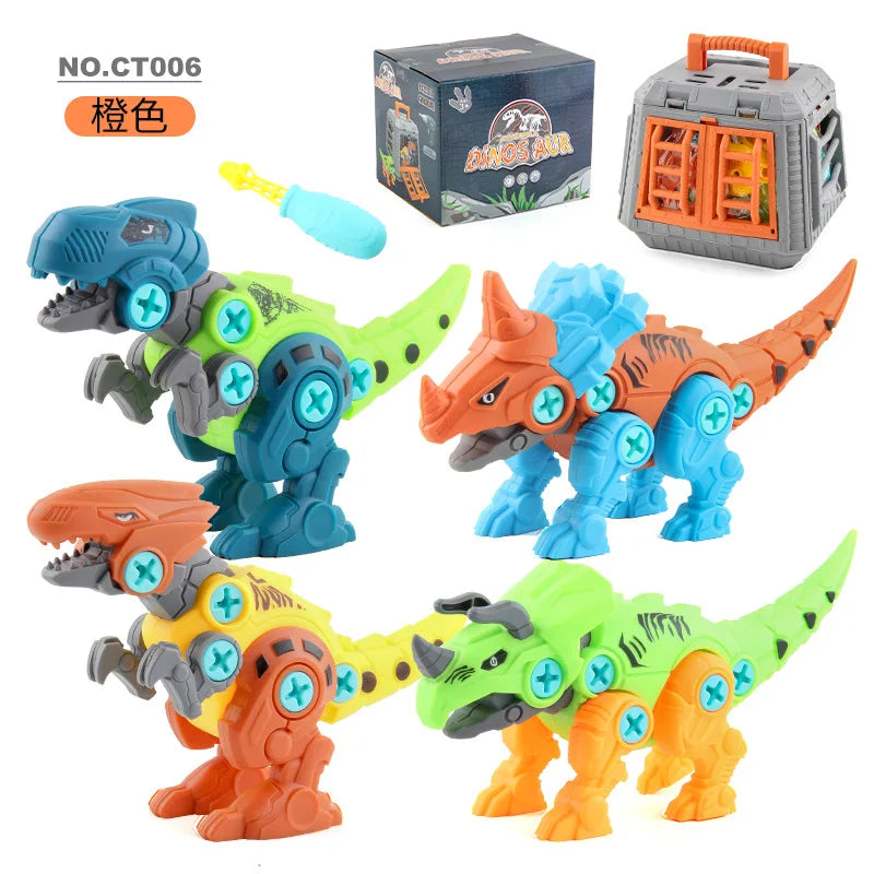 DIY Assembled Dinosaur Building Block Toy