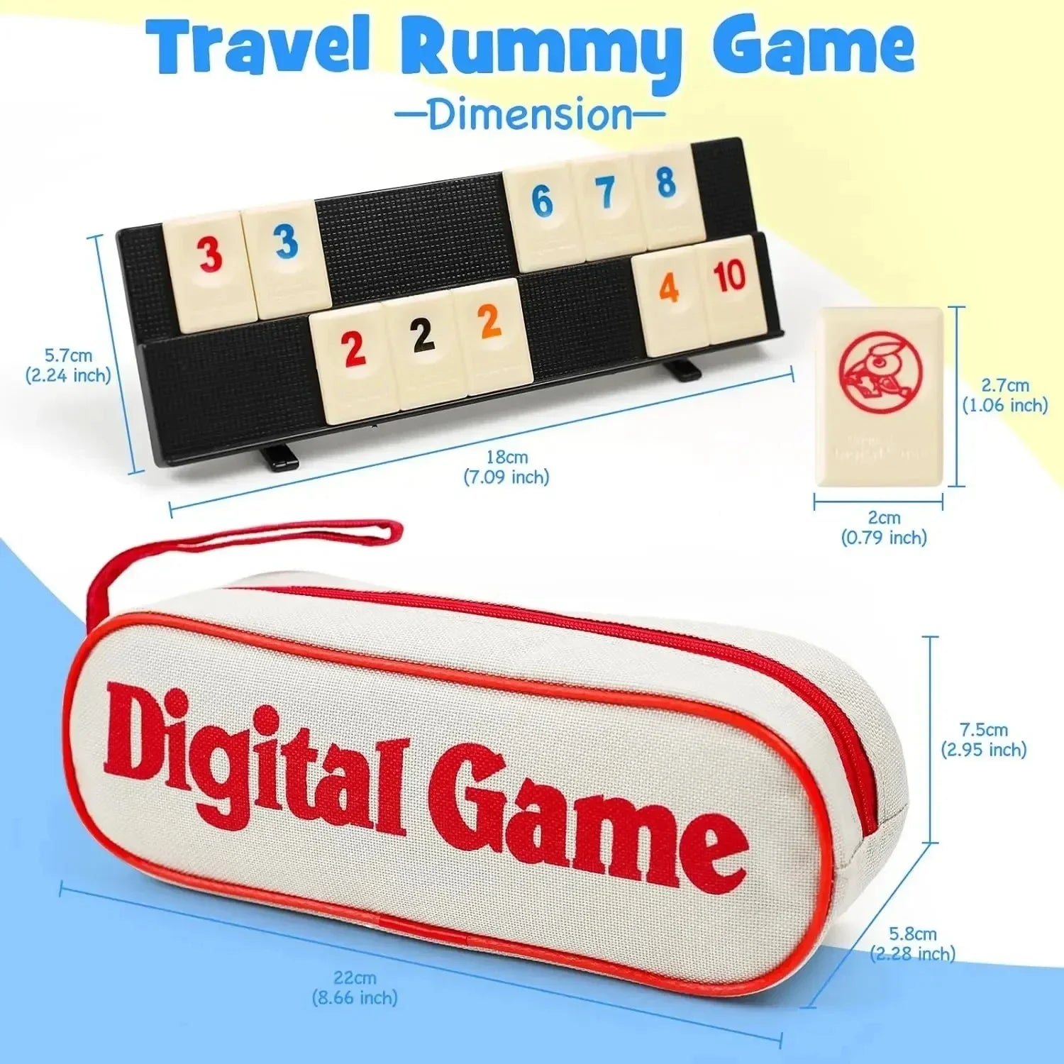Classic Rummy Cube Board Game
