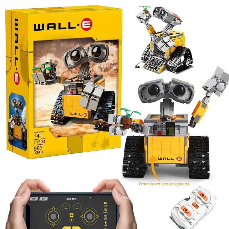 Electric Hi-Tech Robot Building Blocks (Wall-E)