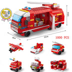 Bus City UK Building Blocks Set