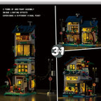 Japanese City Street View Building Block Set