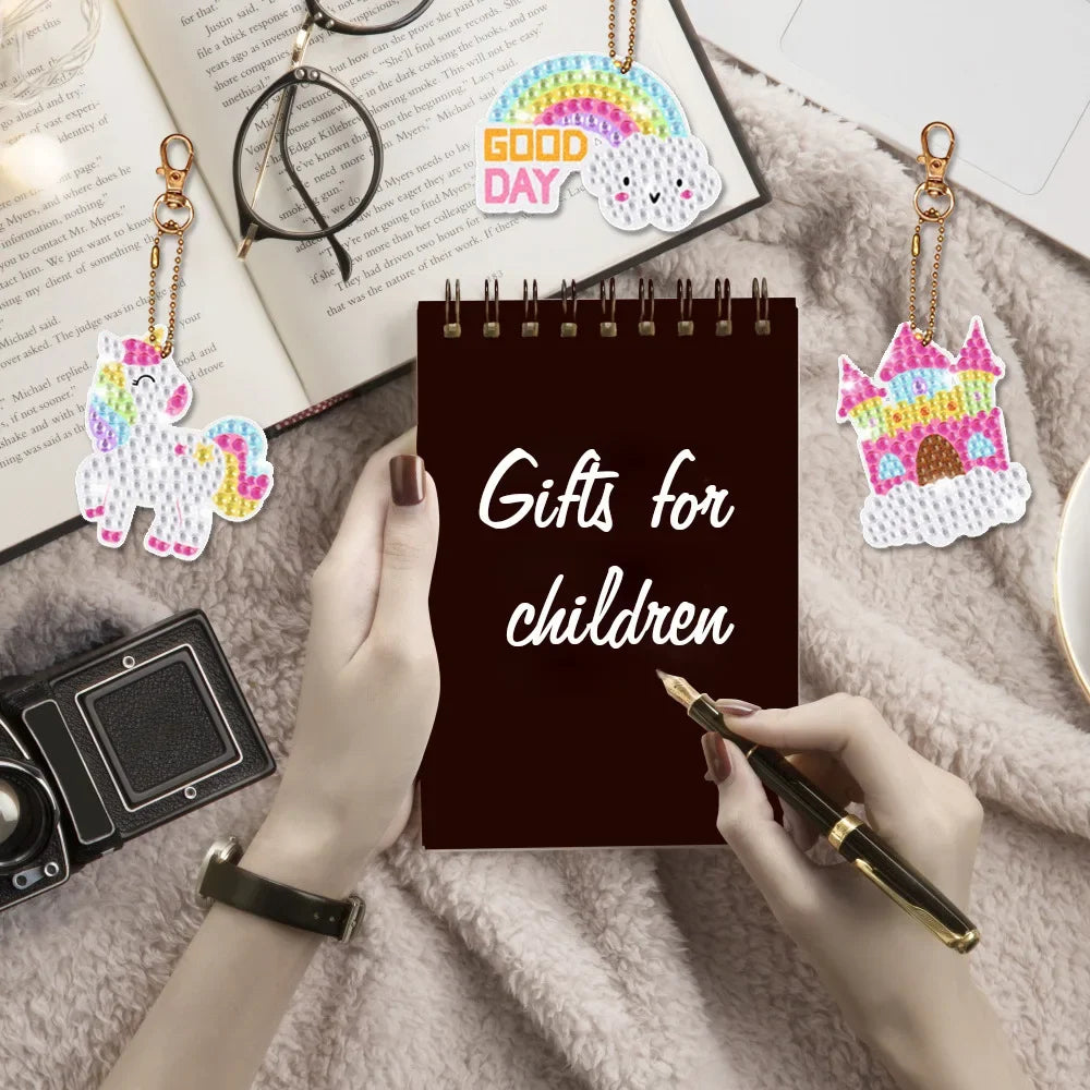 Children’s Cartoon Unicorn Magic Gemstone Diamond Painting Set