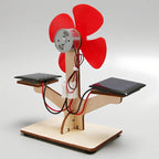 DIY Solar Fan Kit Science & 3D Wooden Puzzle