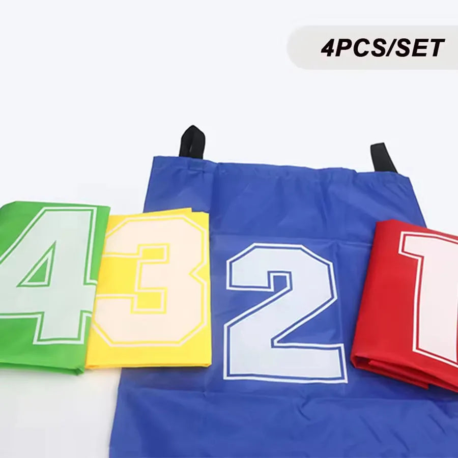 4pcs Colorful Kids Jumping Bags – Fun Outdoor & Indoor Field Game Set