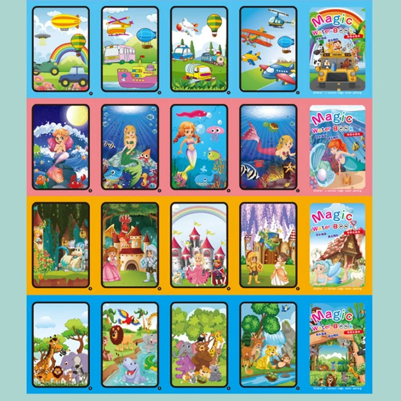 Children’s Magic Water Drawing Book
