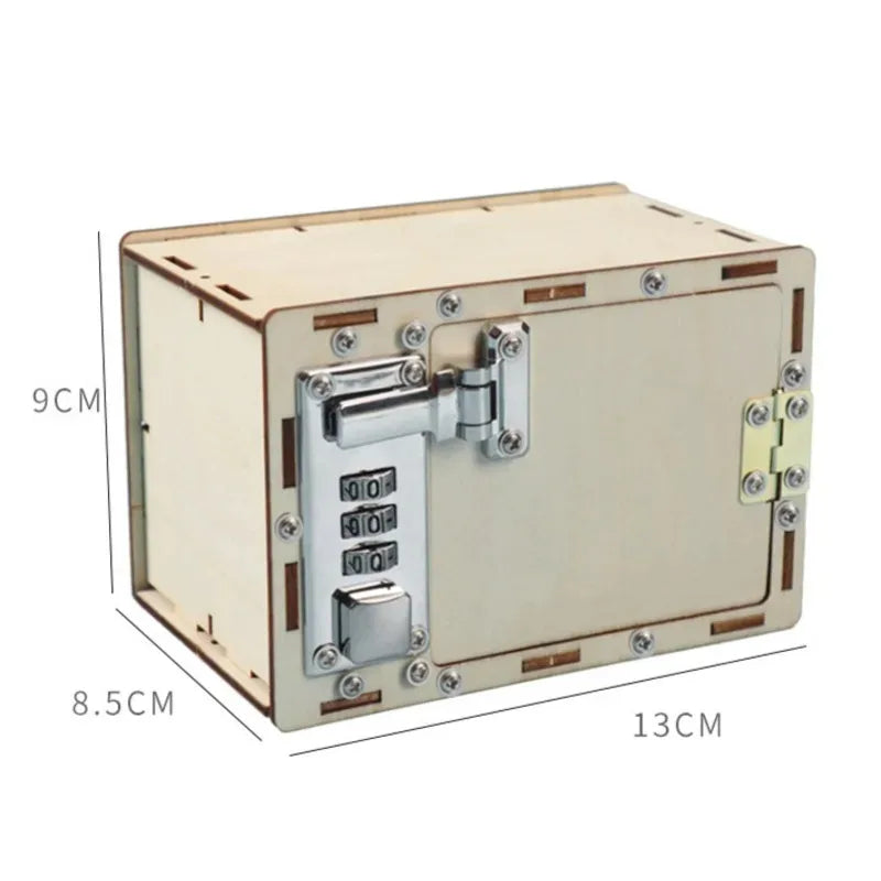 DIY Wooden Password Box for Kids