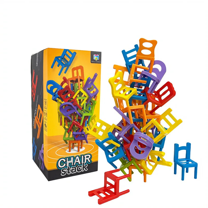 Children’s Puzzle Stacking Chair Game
