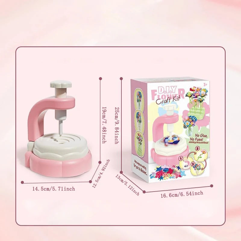 Fabric Flower Bouquets DIY Craft Kit