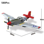Military Army World War II & SWAT Soldiers Aircraft Fighter Building Blocks Set