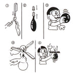 6PCS Air Balloon Helicopter Toy – Fun Outdoor Flying Game for Kids