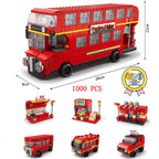Bus City UK Building Blocks Set