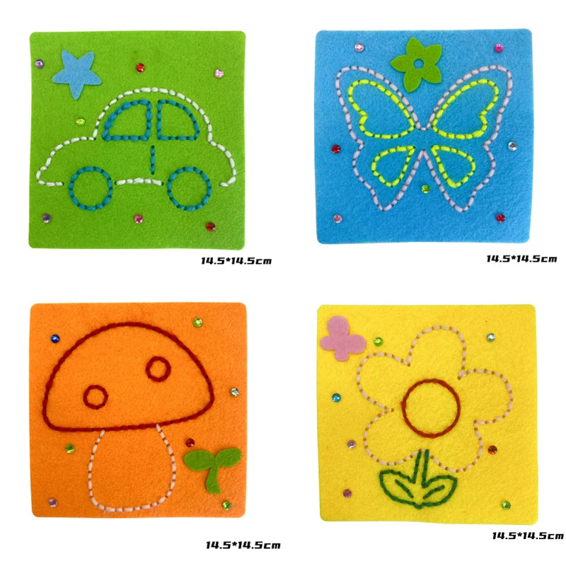 DIY Embroidery Kit for Kids