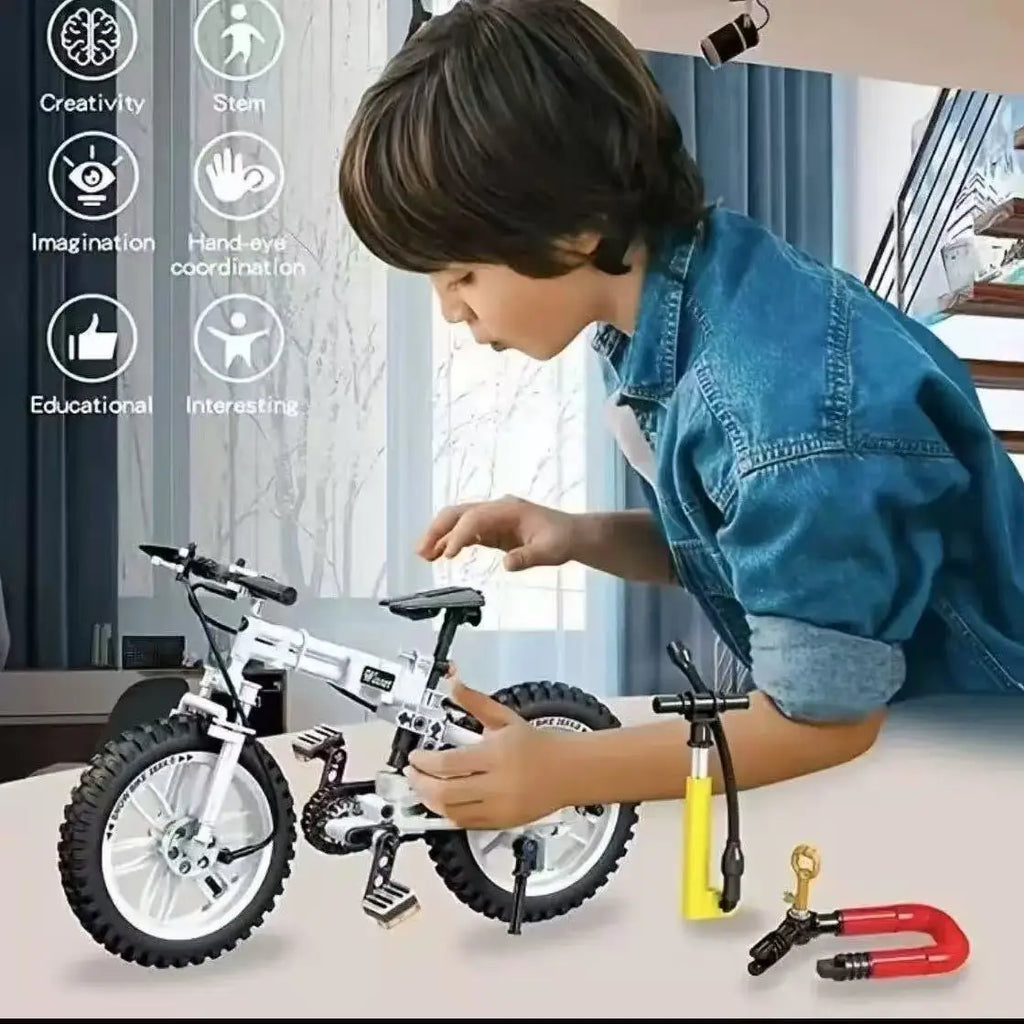 Mountain Bike Building Block Model