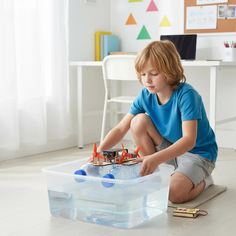 DIY Wooden Sailboat Model Kit