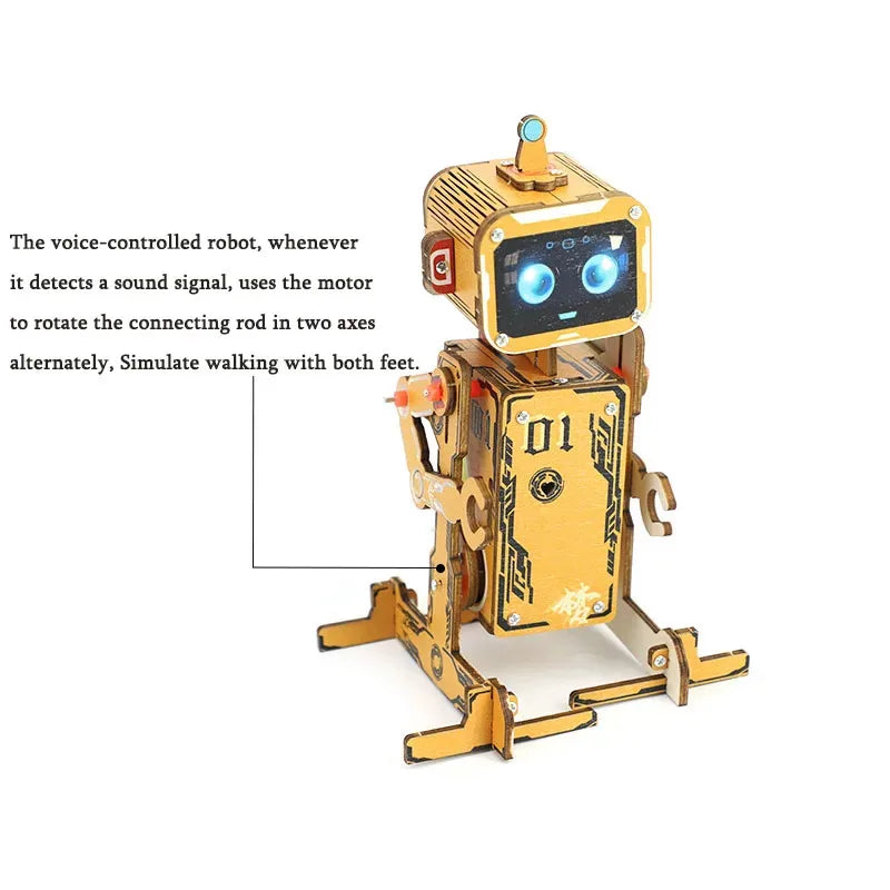 DIY Voice-Activated Robot Kit
