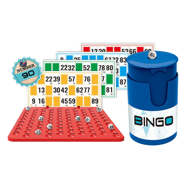 Match Number Color Line Bingo Board Game Hover Image