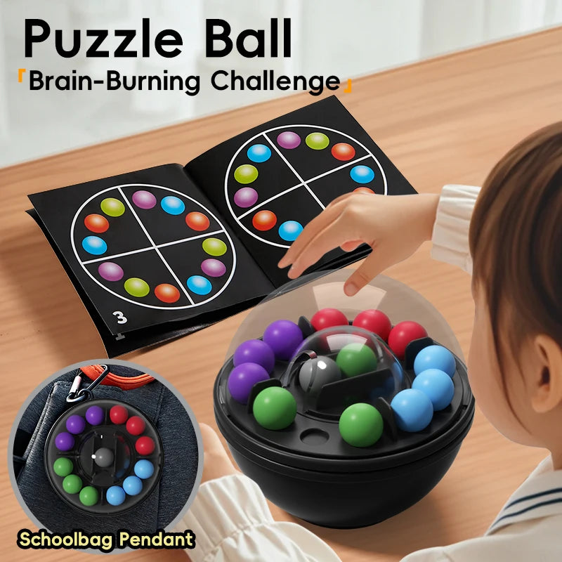 Rotating Puzzle Ball Brain Teaser Toy