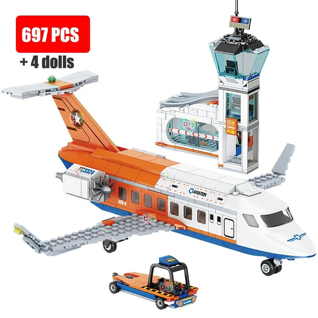 3-in-1 City Series Building Blocks Set Hover Image