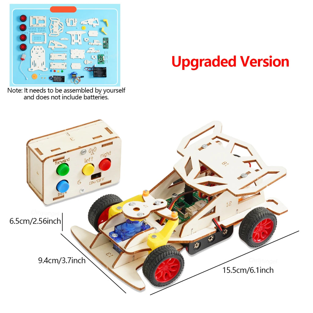 DIY Wooden Remote Control Car