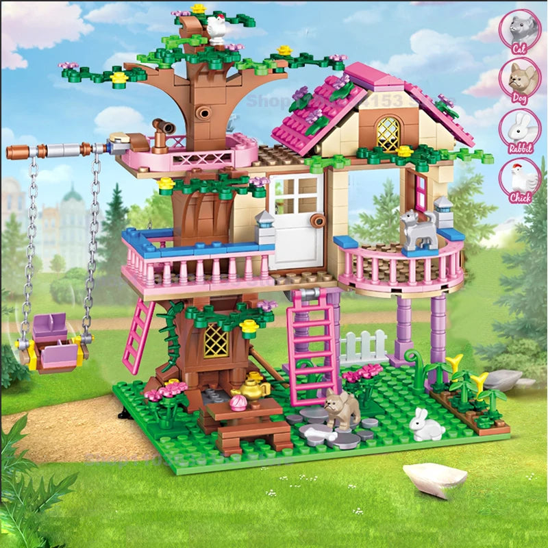 Tree House Blocks Set