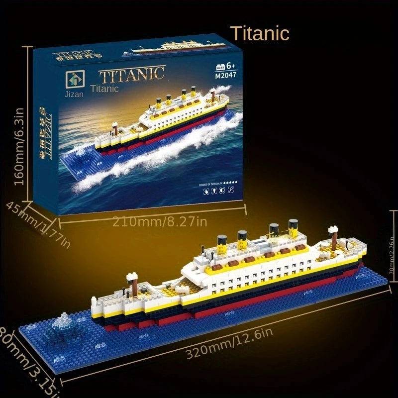 Titanic Giant Puzzle Cruise Ship Model