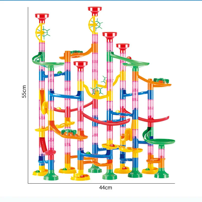 Marble Run Building Blocks Set