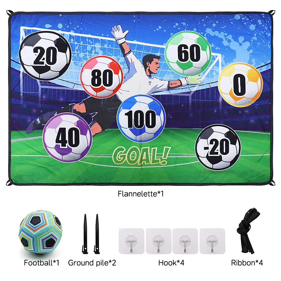 Soccer Game Mat Set – Indoor & Outdoor Multiplayer Football Training Toy