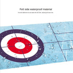 Interactive Bowling & Curling Mat Game – Fun Football-Inspired Family Toy