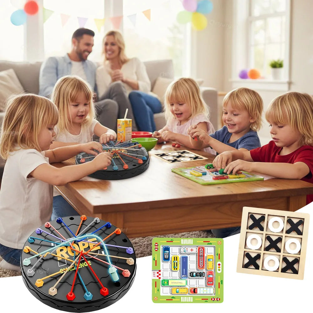 Rope Tangle Puzzle Table Game Set