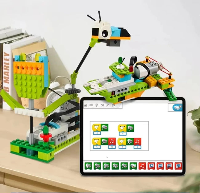 Educational Building Blocks Kit with Electronic Sensors Main Image