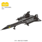 Supersonic Reconnaissance Aircraft Building Blocks Kit