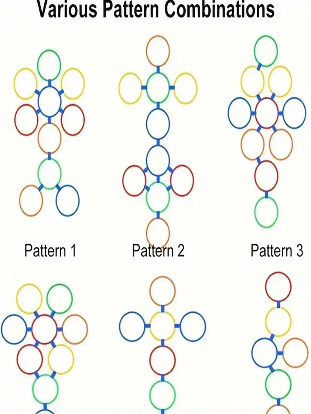 10pcs Durable PP Plastic Agility Training Set