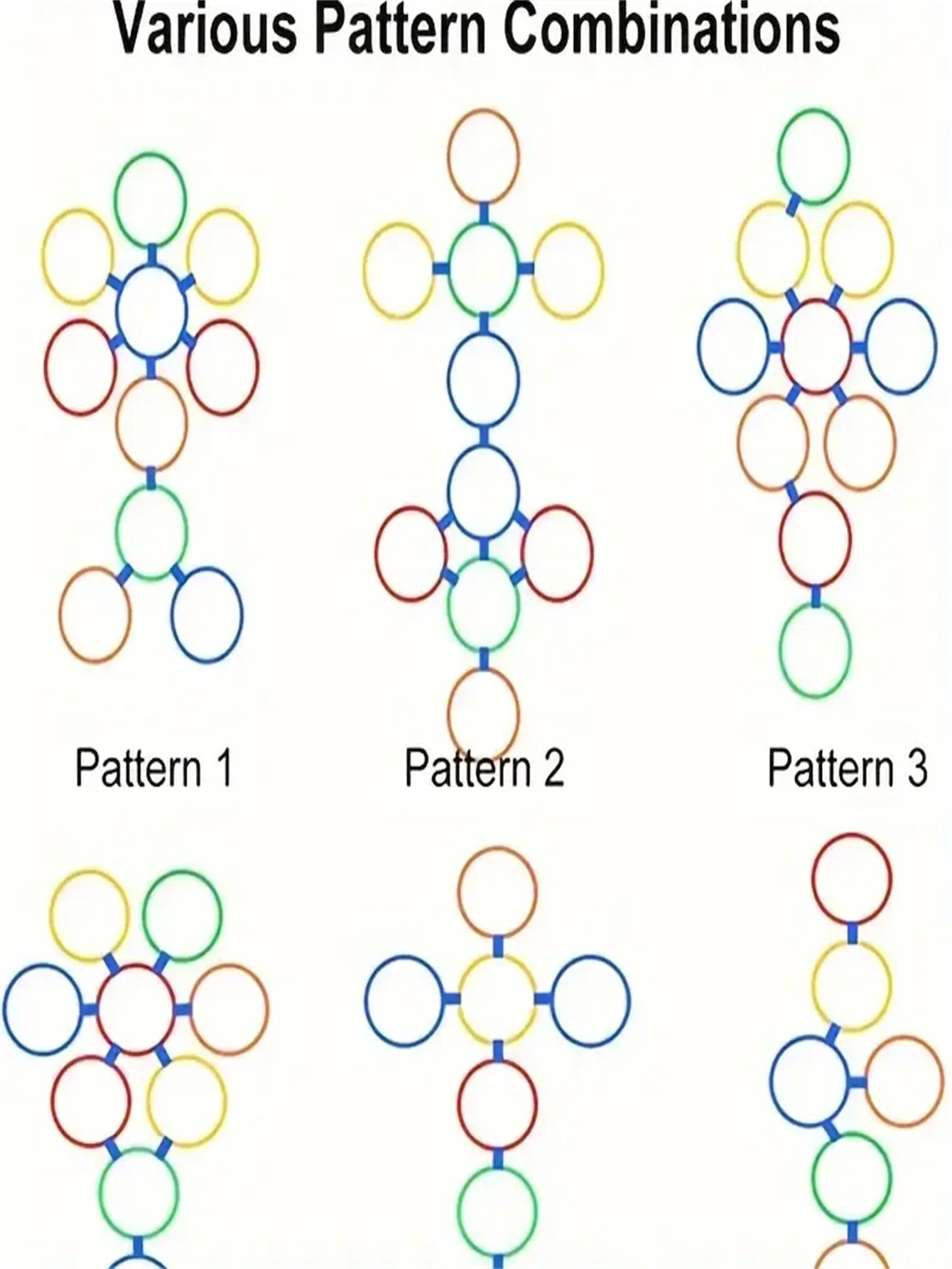 10pcs Durable PP Plastic Agility Training Set